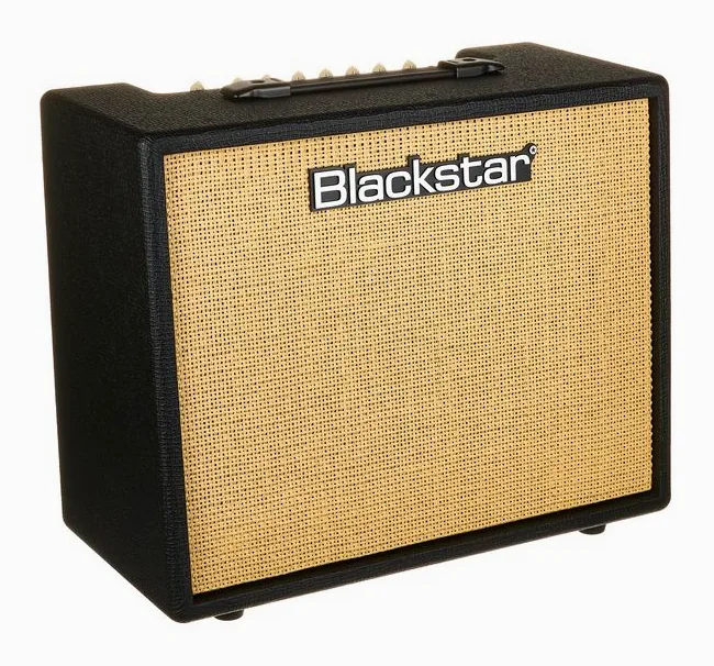 Blackstar Debut 50R Black, vista dall'alto della testata
