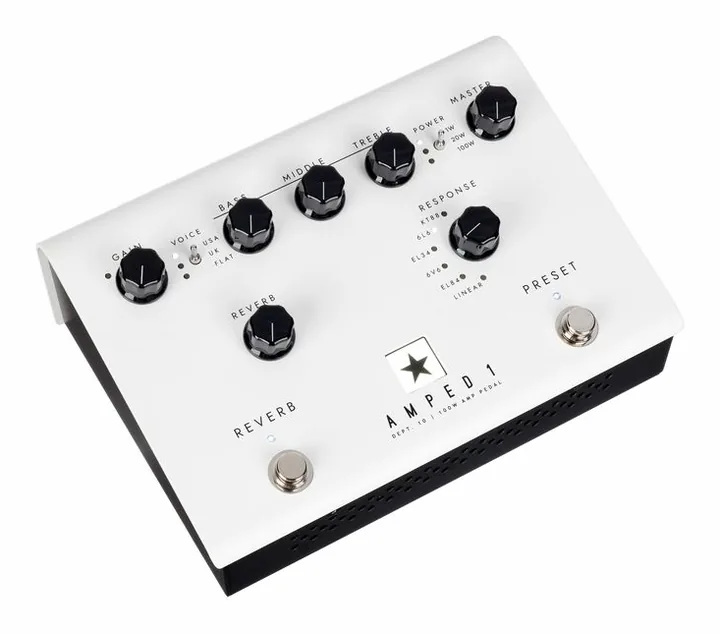 Blackstar Dept. 10 Amped 1, manopole e selettore dei canali