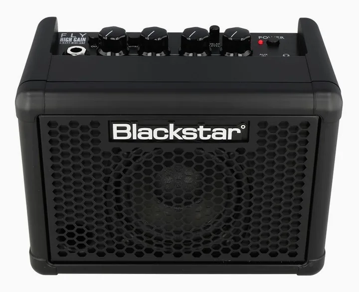 Blackstar FLY 3 High Gain, manopole e selettore dei canali