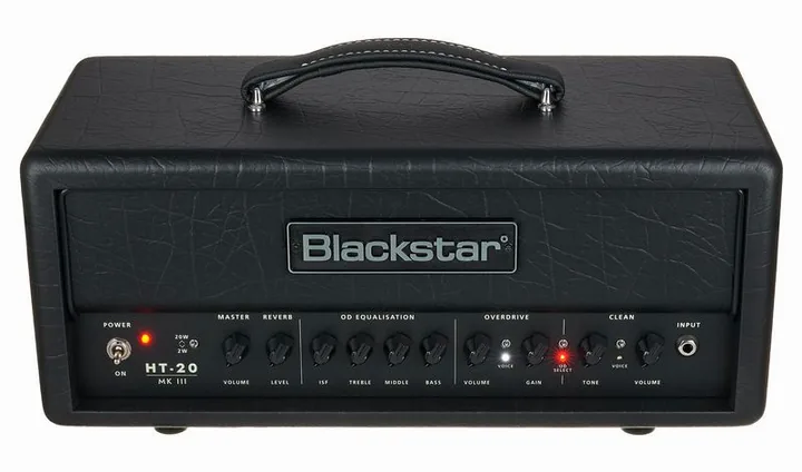 Blackstar HT-20RH MKIII, manopole e selettore dei canali