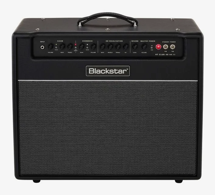 Blackstar HT Club 40 Combo MkIII, vista dall'alto della testata