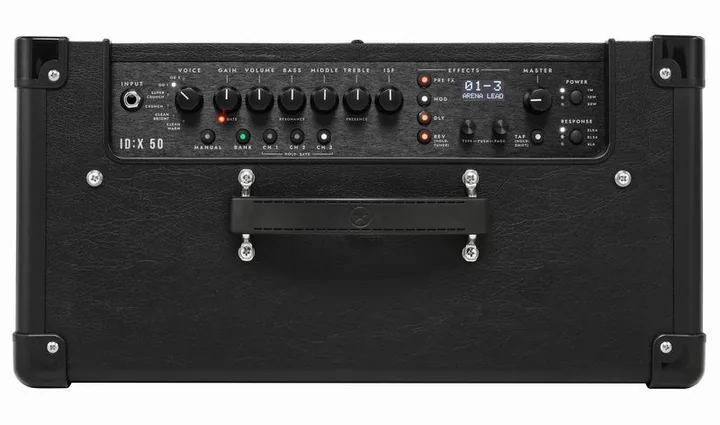 Blackstar ID:X 50, vista dall'alto della testata
