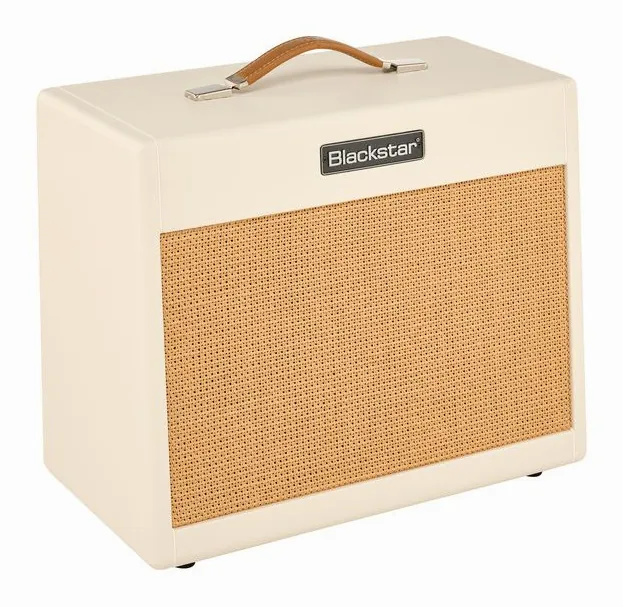 Blackstar TV-10 A 1 x 12" Beige, logo e finiture del pannello frontale