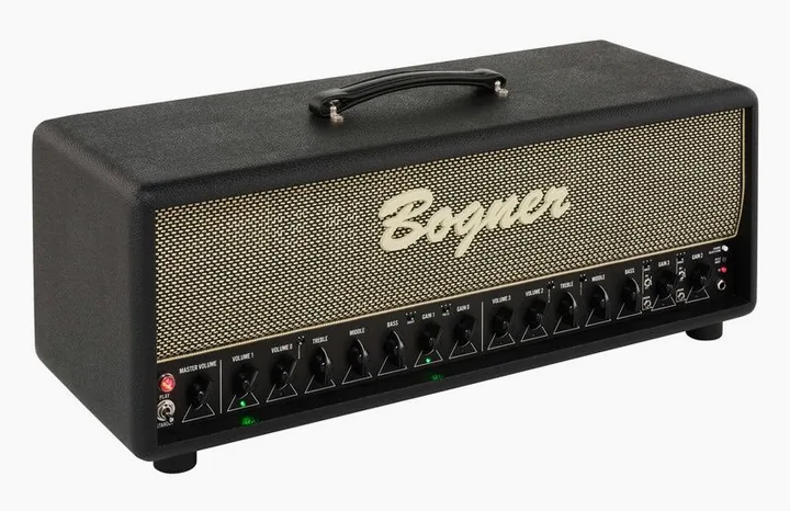 Bogner Ecstasy XTC 104BV EL34 Head, vista dall'alto della testata