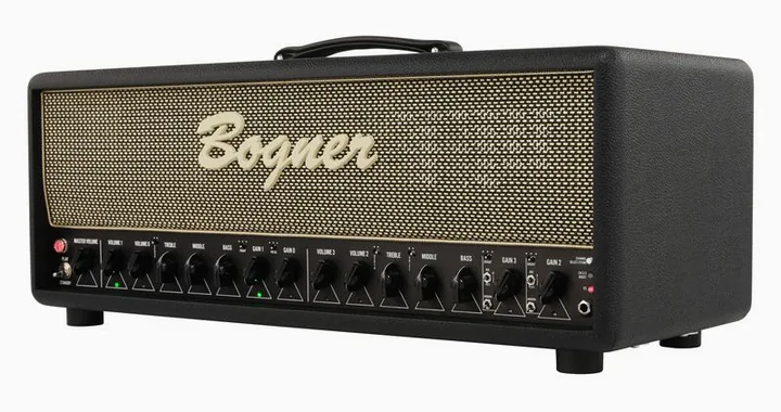 Bogner Ecstasy XTC 104BV EL34 Head, pannello dei controlli in primo piano