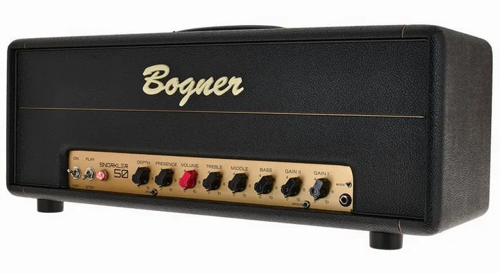 Bogner Snorkler 50 Head, angolo del cabinet