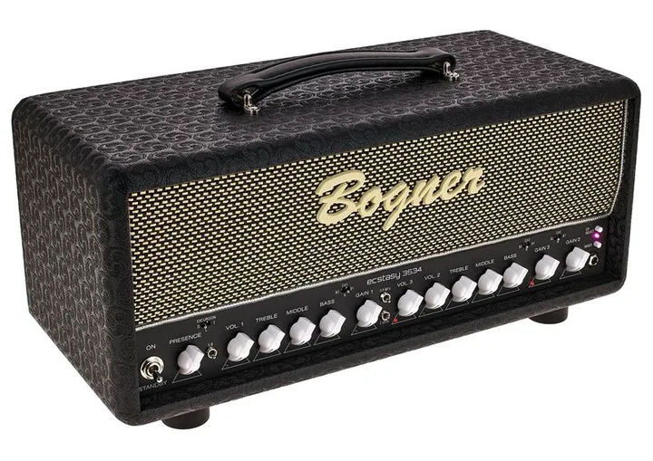 Bogner XTC 50 3534 50W Head, vista laterale del cabinet