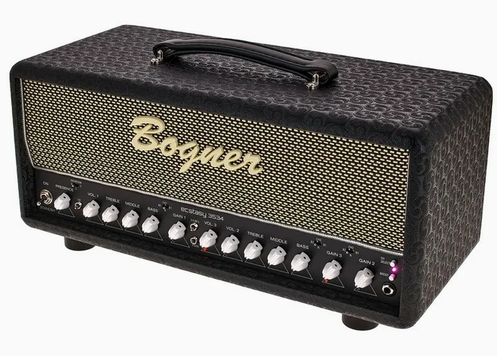 Bogner XTC 50 3534 50W Head in primo piano frontale