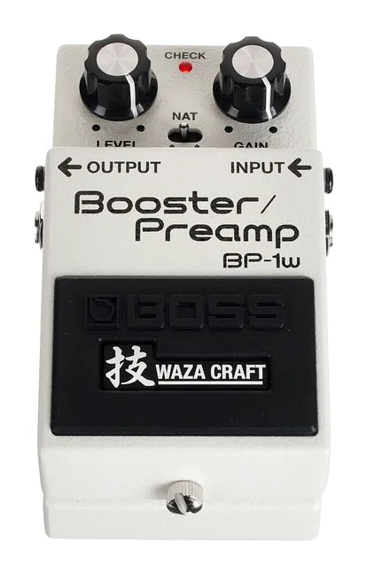 Boss BP-1W Booster/Preamp, led e interruttore a pedale