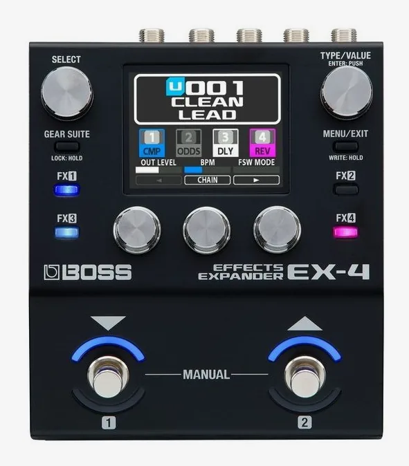 Boss EX-4, angolo del cabinet