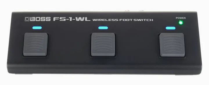 Boss FS-1-WL Wireless 3-way Footsw., footswitch in primo piano