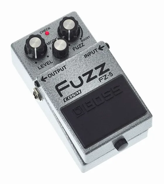 Boss FZ-5 Fuzz, manopole viste dall'alto