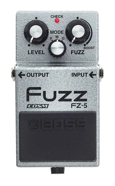 Boss FZ-5 Fuzz, ingressi e uscite laterali
