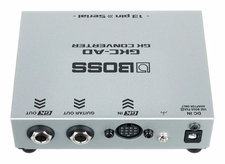 Boss GKC-AD GK Converter, connettori sul retro dell'unita