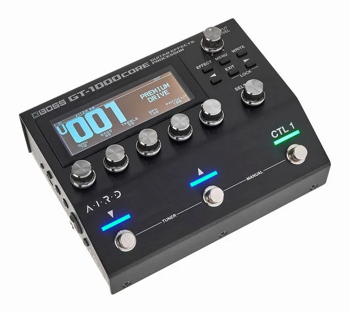 Boss GT-1000CORE, vista laterale del cabinet