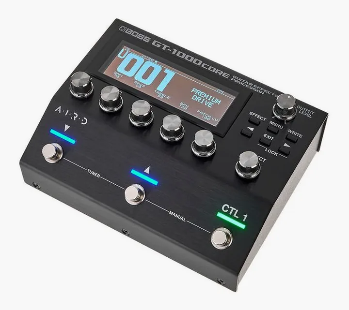 Boss GT-1000CORE in primo piano frontale