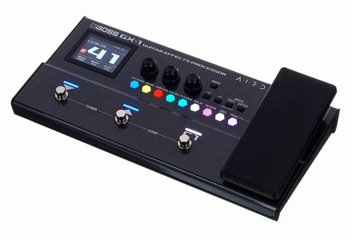 Boss GX-1 Guitar Effects Processor, ingressi e uscite laterali