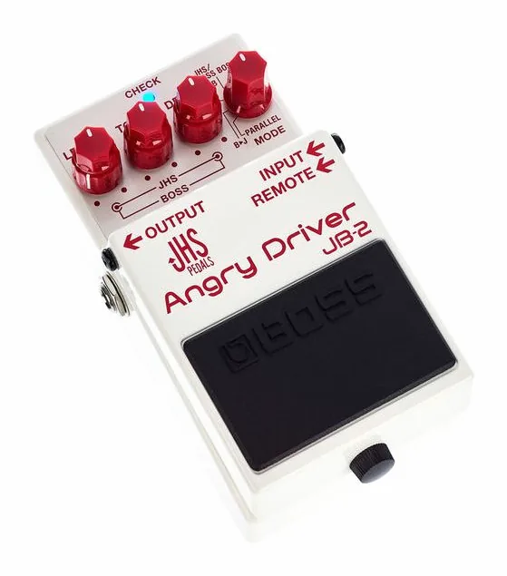 Boss JB-2 Overdrive/Distortion, grafica del pannello superiore