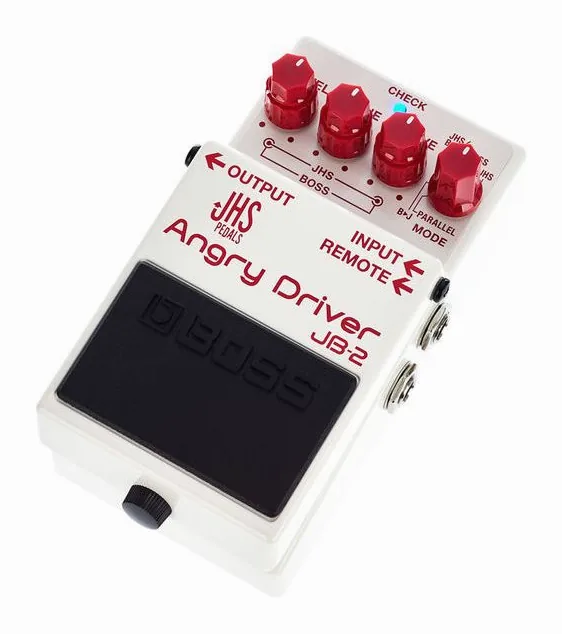 Boss JB-2 Overdrive/Distortion in primo piano frontale