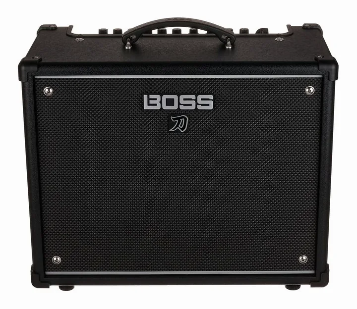 Boss Katana 50 EX Gen 3, retro con le prese di collegamento