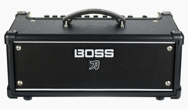 Boss Katana Head Gen 3, logo e finiture del pannello frontale