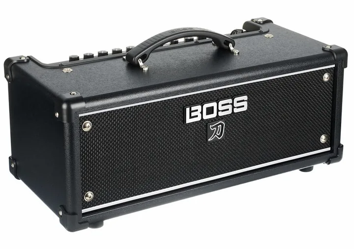 Boss Katana Head Gen 3, logo e finiture del pannello frontale