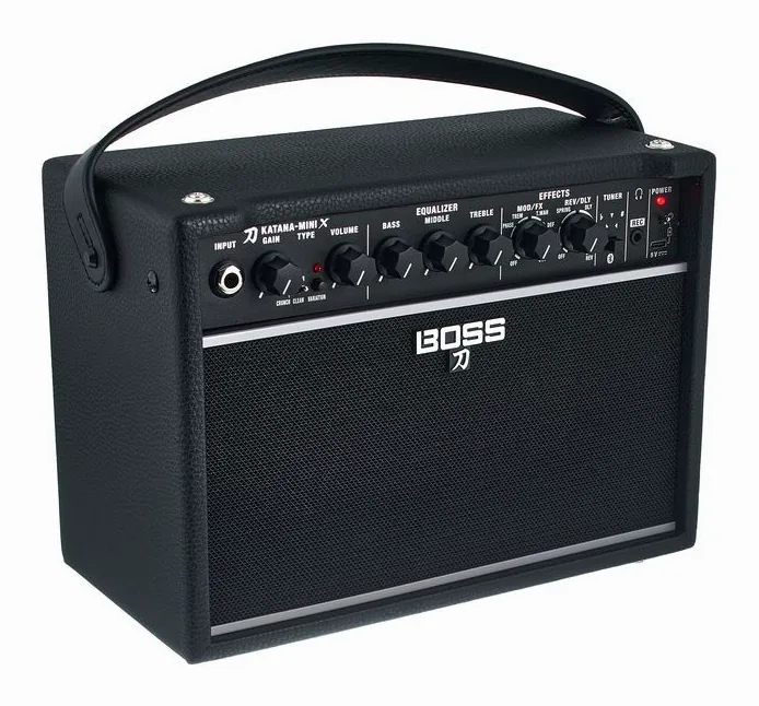 Boss Katana Mini X, vista laterale del cabinet