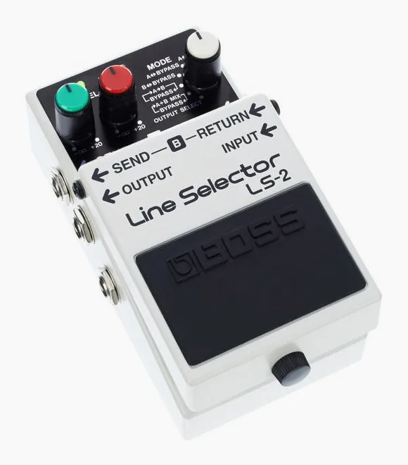 Boss LS-2, grafica del pannello superiore