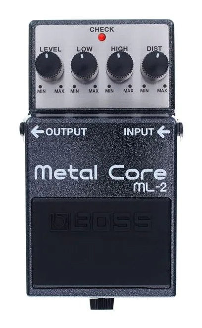 Boss ML-2, grafica del pannello superiore