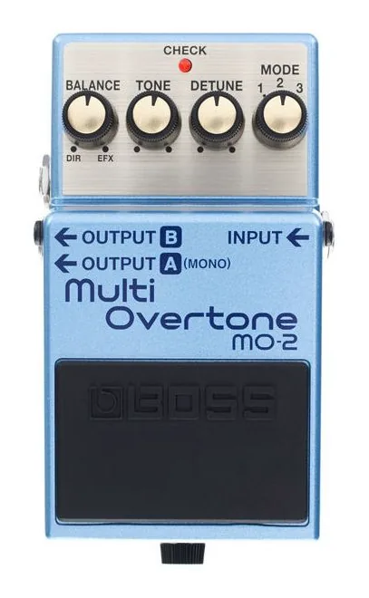 Boss MO-2 Multi Overtone, grafica del pannello superiore