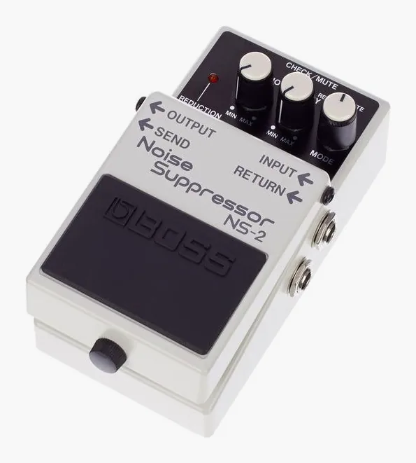 Boss NS-2, connettori sul retro dell'unita