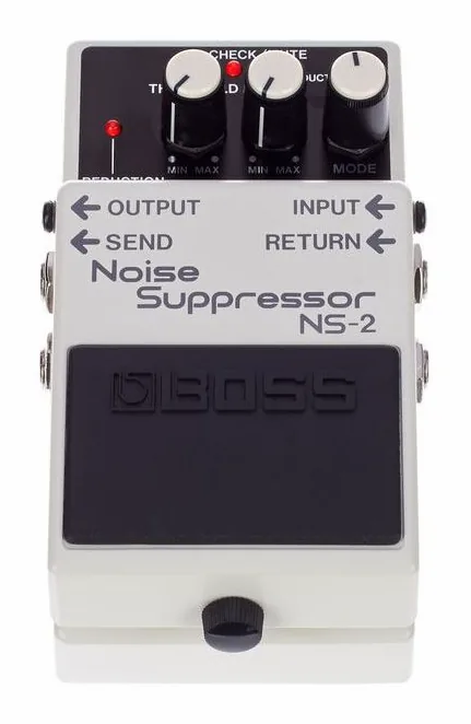 Boss NS-2, footswitch in primo piano