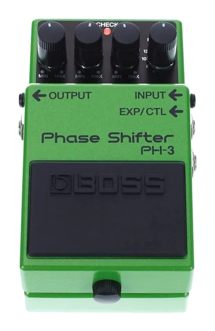 Boss PH-3, manopole viste dall'alto