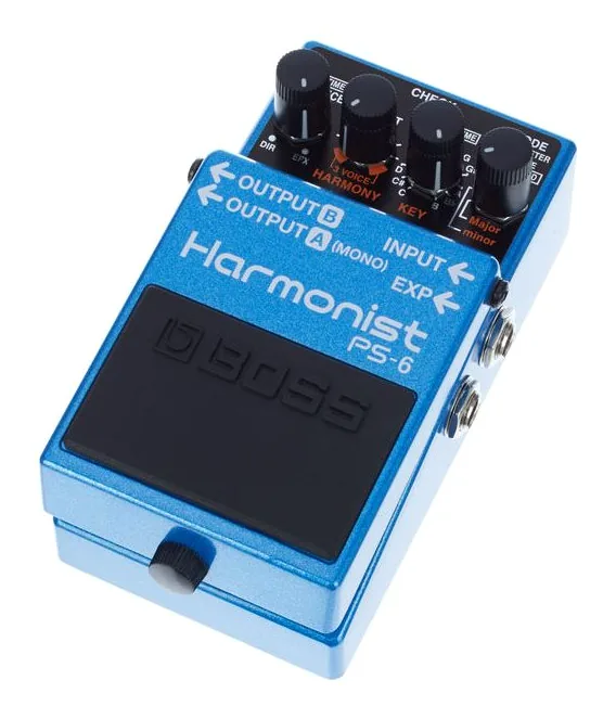 Boss PS-6 Harmonist in primo piano frontale