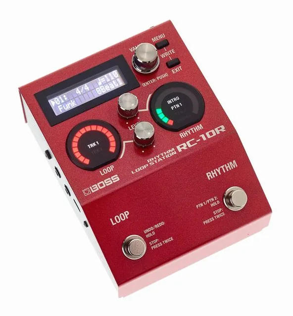 Boss RC-10R Rhythm Loop Station, led e interruttore a pedale