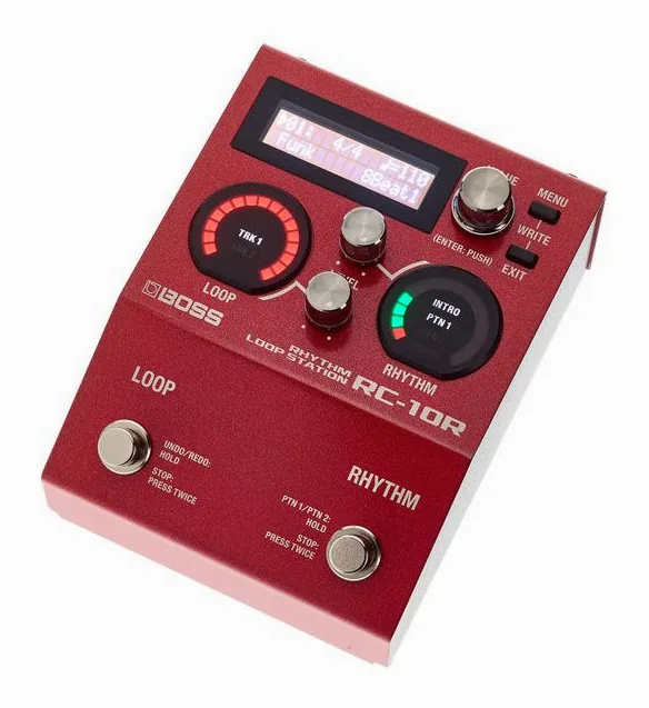 Boss RC-10R Rhythm Loop Station visto di fronte