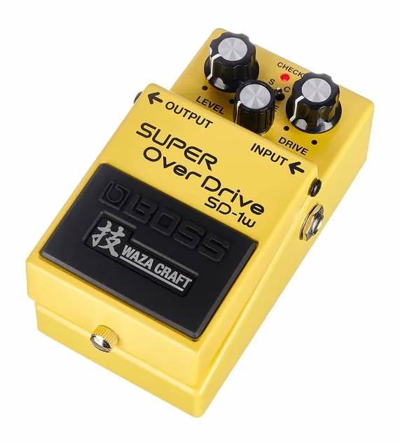Boss SD-1W Super Overdrive visto di fronte