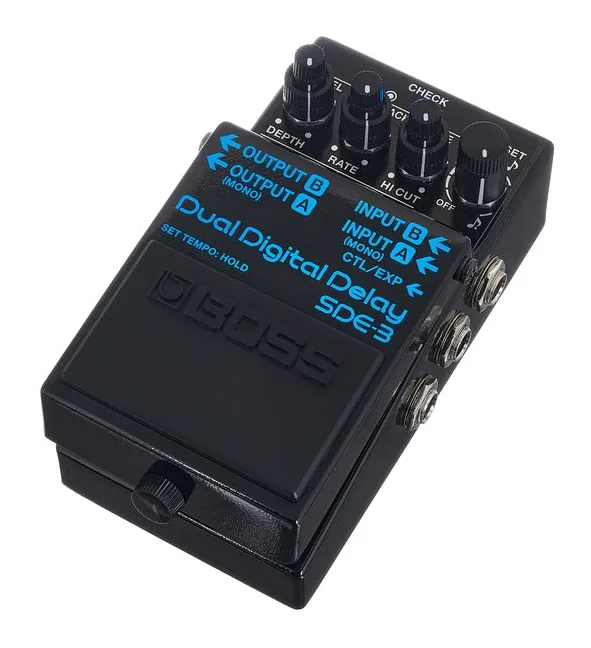 Boss SDE-3 Delay fotografato frontalmente