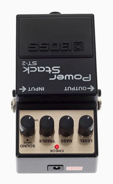 Boss ST-2 Power Stack, connettori sul retro dell'unita