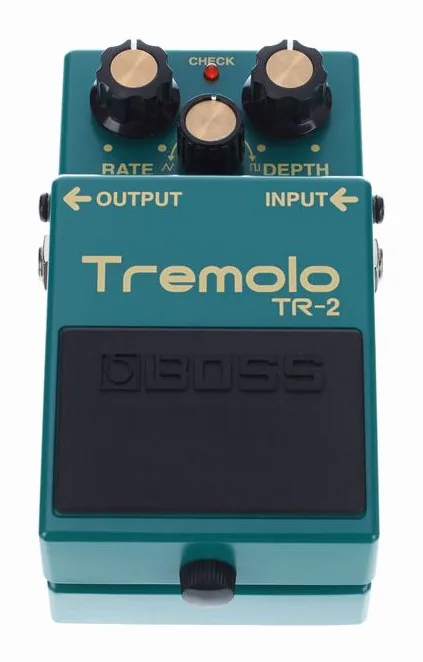 Boss TR-2, ingressi e uscite laterali