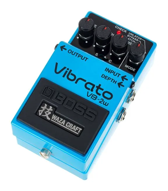 Boss VB-2W Vibrato fotografato frontalmente