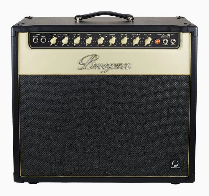 Bugera V55 Infinium, retro con le prese di collegamento