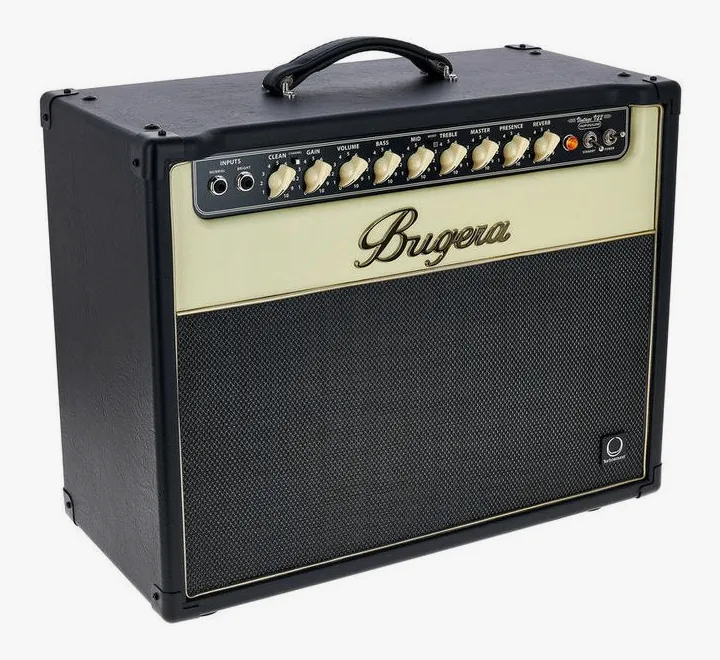 Bugera V22 Infinium, pannello dei controlli in primo piano