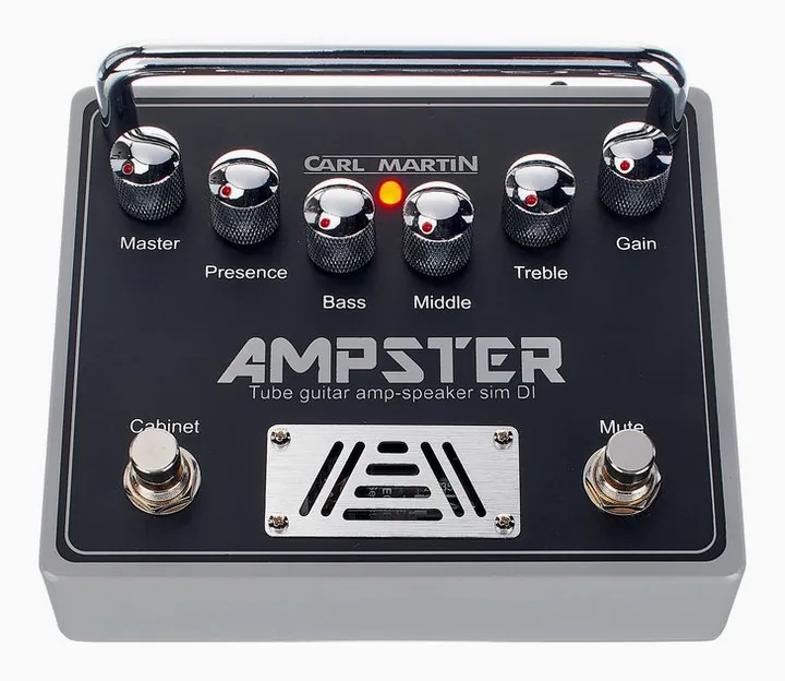 Carl Martin Ampster Tube Guitar Amp, connettori sul retro dell'unita