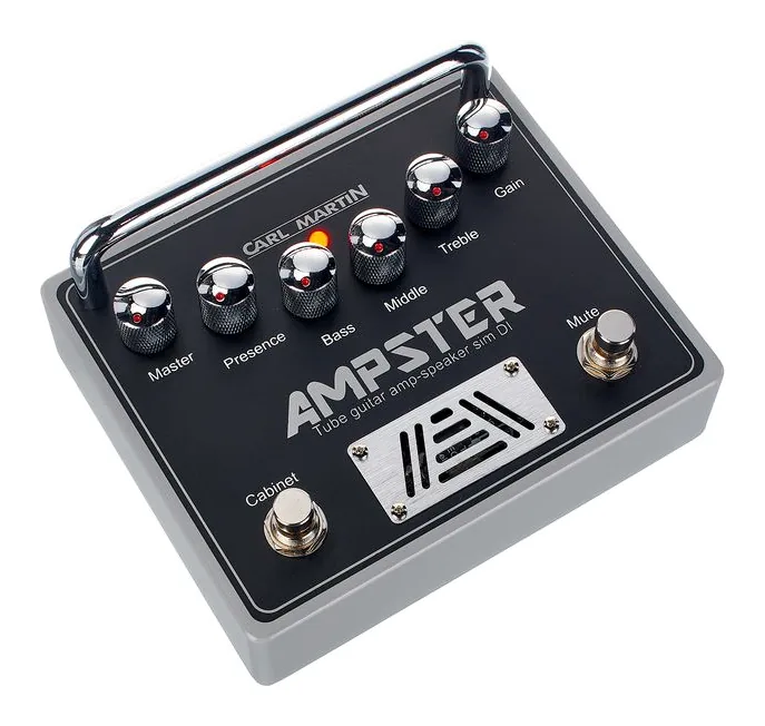 Carl Martin Ampster Tube Guitar Amp, ingressi e uscite laterali