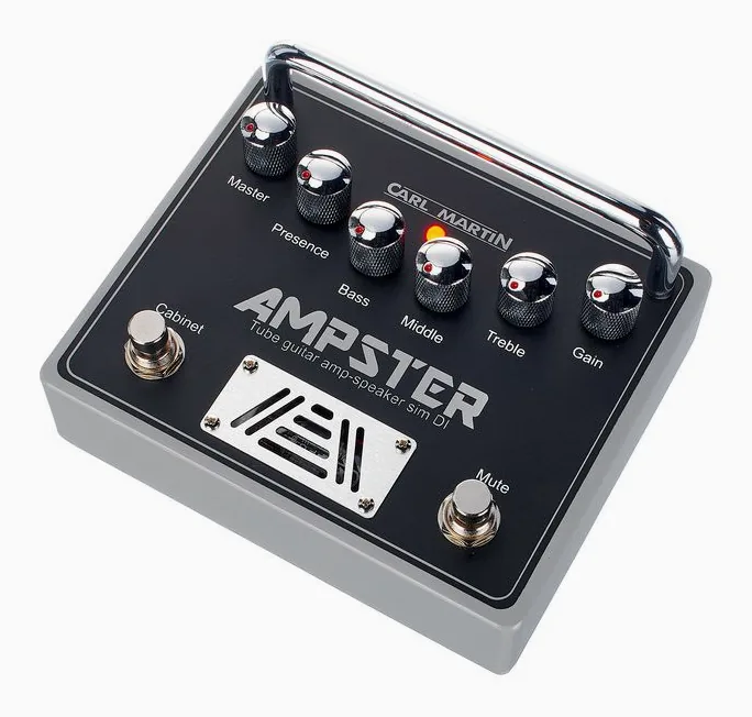 Carl Martin Ampster Tube Guitar Amp fotografato frontalmente