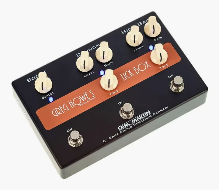 Carl Martin Lick Box Signature Greg Howe, ingressi e uscite laterali
