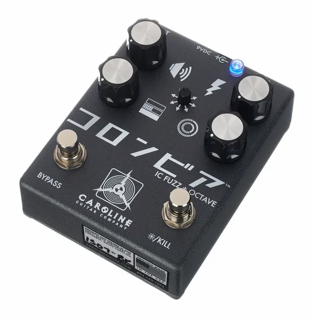 Caroline Guitar Company Shigeharu IC Fuzz + Octave in primo piano frontale
