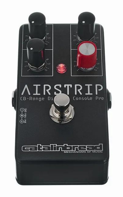 Catalinbread Airstrip Console Pre, logo e finiture del pannello frontale