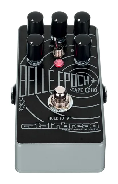 Catalinbread Belle Epoch+ Tape Echo, connettori sul retro dell'unita